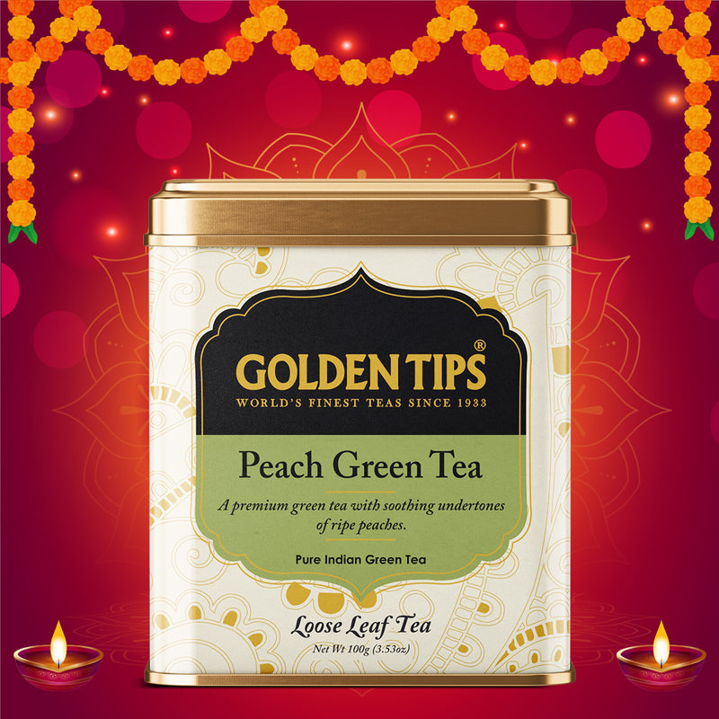 Peach Green Tea - Tin Can