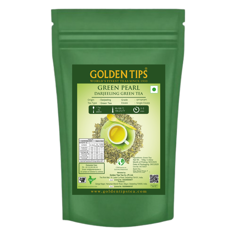 Okayti - Green Pearl Organic Green Tea Second Flush Darjeeling 2025