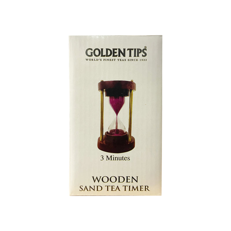 Wooden Sand Tea Timer 3 Minutes - Brewing Tea and Coffee Timer