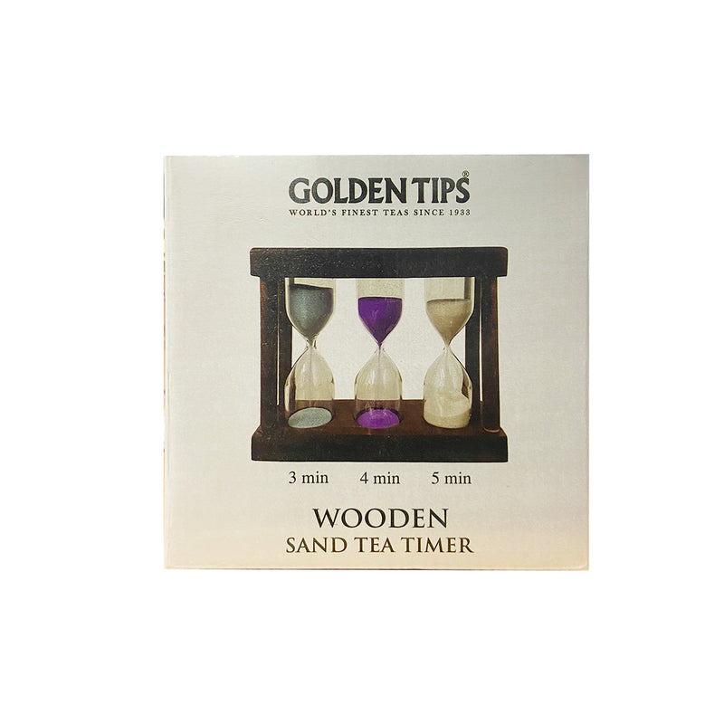 Perfect Wooden Sand Tea Timer - 3/4/5 Minutes | Green Tea Timer | Brewing Tea and Coffee Timer
