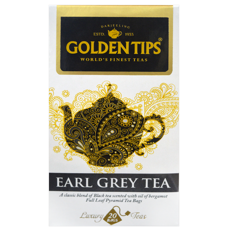 Earl Grey Full Leaf Pyramid -  Tea Bags - Golden Tips