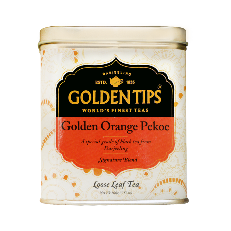 Golden Orange Pekoe Tea - Tin Can - Golden Tips