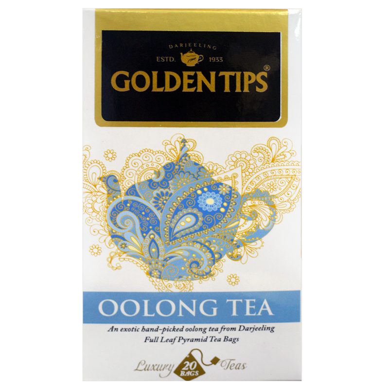 Oolong Tea Full Leaf Pyramid - Tea Bags - Golden Tips