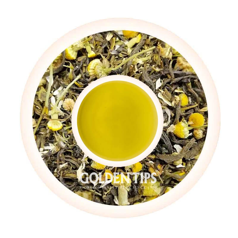 Chamomile Green Tea - Golden Tips