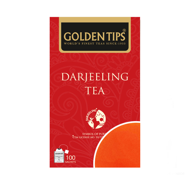 Pure Darjeeling Individual Envelope - Tea Bags - Golden Tips