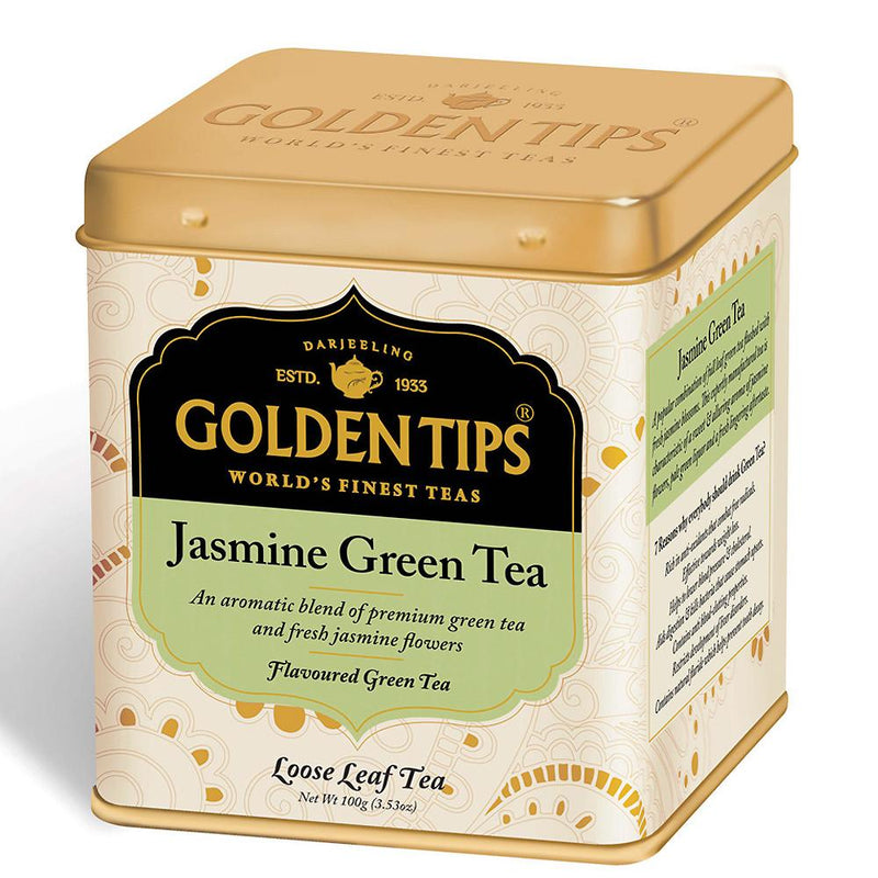 Jasmine Green Tea - Tin Can - Golden Tips