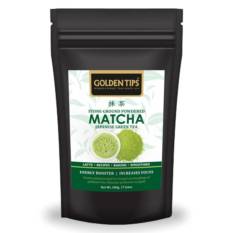 Japanese Matcha Green Tea Powder - Golden Tips