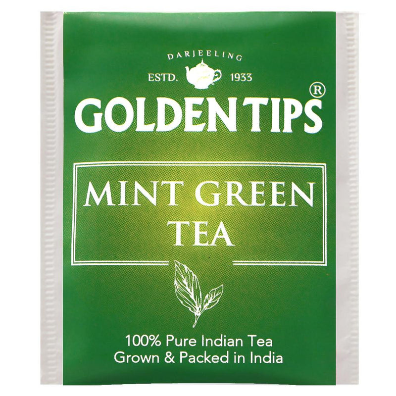 Mint Green Envelope - Tea Bags - Golden Tips