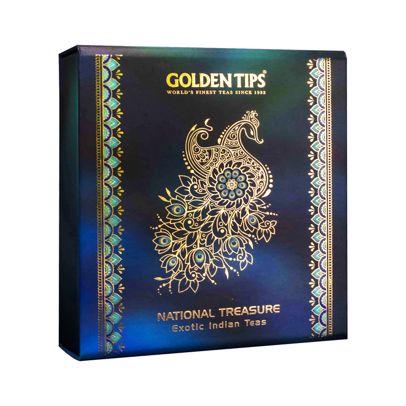 National Treasure Exotic Indian Darjeeling Tea Box - Golden Tips