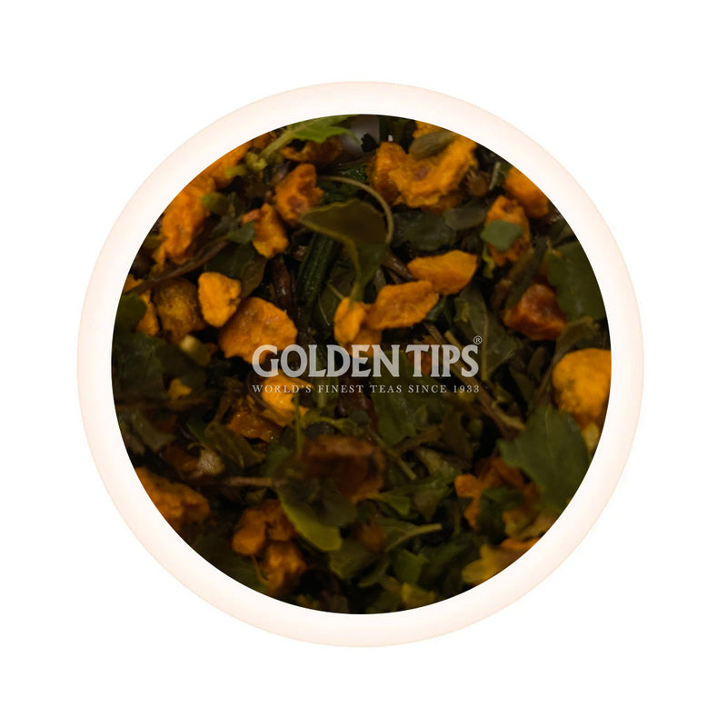 Herbyoga - Tulsi, Turmeric & Lavender Herbal Tea (100 gm ) - Golden Tips