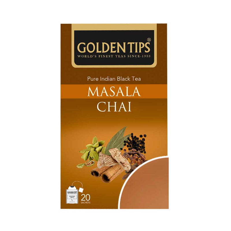 Masala Chai Envelope - Tea Bags - Golden Tips