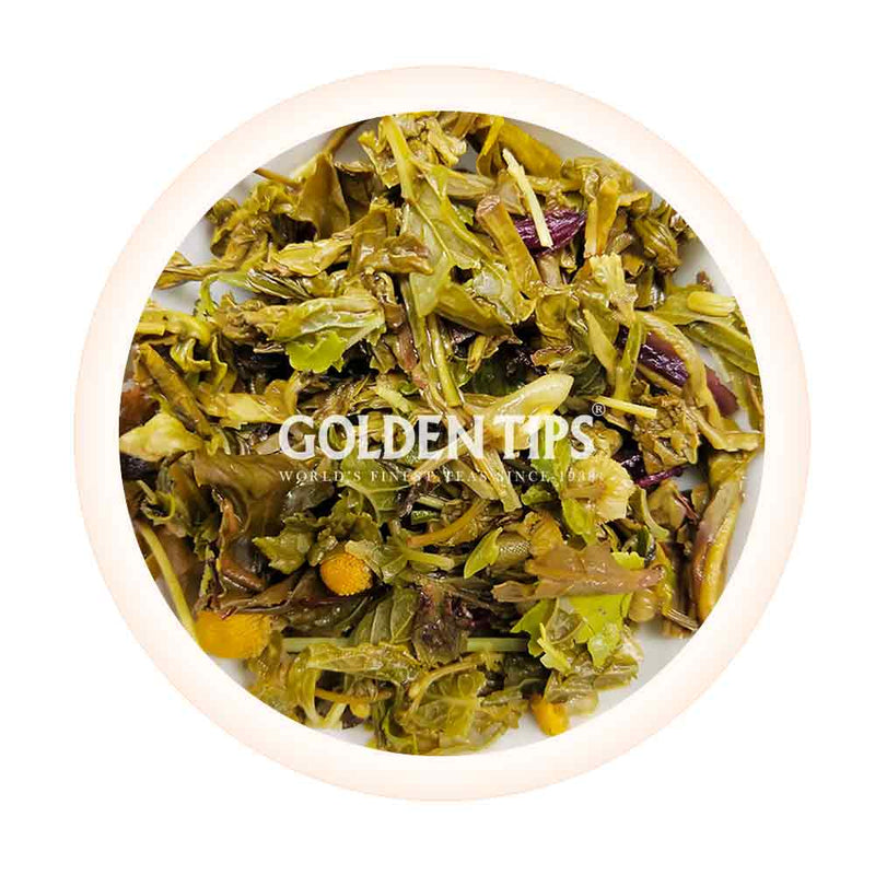 Supreme Synthesis Hibiscus - Stevia Green Tea - Golden Tips