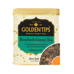 Roseherb Green Tea - Tin Can